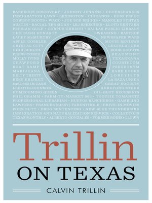 cover image of Trillin on Texas
